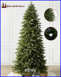 Balsam Hill Silverado Slim 7 Ft Christmas Tree Candlelight Clear LED