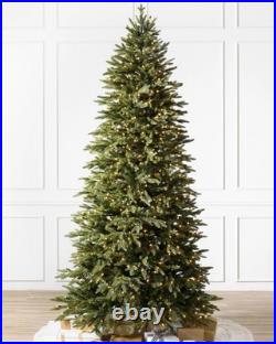 Balsam Hill Silverado Slim 9ft LED Christmas Tree with Clear Lights Flip Up