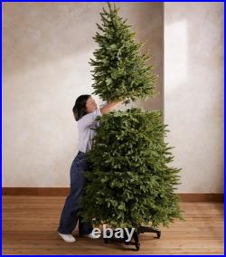 Balsam Hill Silverado Slim 9ft LED Christmas Tree with Clear Lights Flip Up