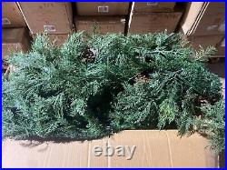 Balsam Hill Winter Evergreen Garland 10 Ft 4-PACK $529 Open Free Shipping