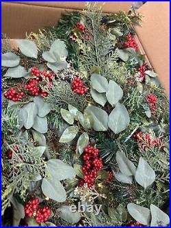 Balsam Hill Winter Meadow Garland 2-PACK 10 ft Christmas Garland Artificial $499