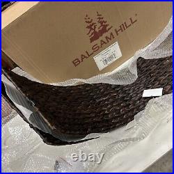 Balsam Hill Woven Tree Collar Chestnut Brown LARGE 12x33 $229