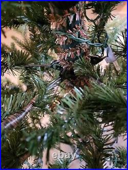 Balsam Hill artificial christmas tree calistoga fir 6.5 foot clear lights