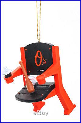 Baltimore Orioles Stadium Chair Christmas Ornament