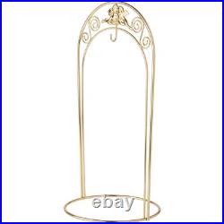 Bard's Arched Gold-toned Ornament Stand, Large Angel, 12.25 H x 6 W x 6 D