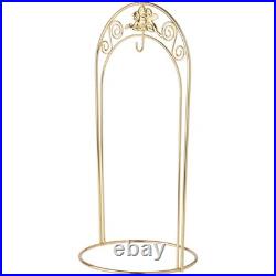 Bard's Arched Gold-toned Ornament Stand, Large Angel, 12.25 H x 6 W x 6 D