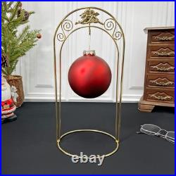 Bard's Arched Gold-toned Ornament Stand, Large Angel, 12.25 H x 6 W x 6 D