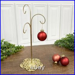 Bard's Filigree 3 Arm Gold-toned Ornament Stand, 12.75 H x 5 W x 5 D Bard's Filigree 3 Arm Gold-toned Ornament Stand, 12.75 H x 5 W x 5 D