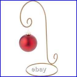 Bard’s Gold-toned Wrought Iron Ornament Stand, 16 H x 7.5 W x 10 D