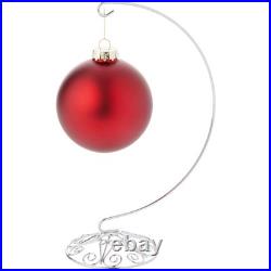 Bard’s Ornate Silver Ornament Stand, Large, 10.25 H x 4 W x 4 D