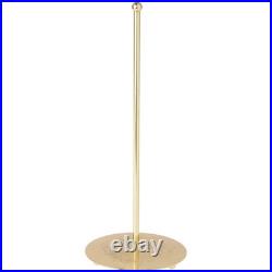 Bard’s Tree Topper Etched Gold-toned Stand, 10 H x 4 W x 4 D