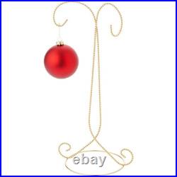 Bard's Twisted 2 Tier Gold-toned Ornament Stand, 14 H x 6.5 W x 5.25 D Bard's Twisted 2 Tier Gold-toned Ornament Stand, 14 H x 6.5 W x 5.25 D
