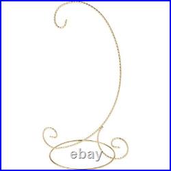 Bard’s Twisted Gold-toned Ornament Stand, Large, 12.25 H x 5.5 W x 7.5 D