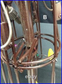 Bare Branch Tree Holiday Christmas Tree Pre-Lit LED metal frame 8' yard ornament