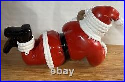 Barthelmess Climbing Santa Claus 22 Fiberglass Resin Christmas Decoration 1995