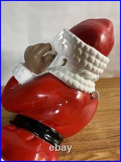 Barthelmess Climbing Santa Claus 22 Fiberglass Resin Christmas Decoration 1995