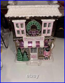Bath & Body Works 2019 Holly Jolly Christmas Corner Candle Luminary Retired