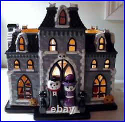 Bath & Body Works Halloween Haunted House Large Luminary (2016)