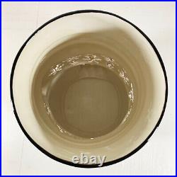 Bath & Body Works Snowman Candle Luminary Ceramic in Box LARGE 16 Tall RARE