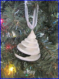 Beach Decor Christmas Seashell and Starfish Ornament Set (5PC) Nautical Xmas