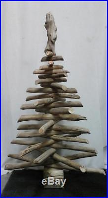Beautiful Hand Crafted 4 ft Driftwood Christmas Tree