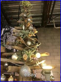 Beautiful Hand Crafted 5 ft Driftwood Christmas Tree
