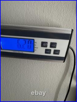 Beautiful Holiday Christmas Large Snow Globe Water Globe Santa & Elf w Music Box