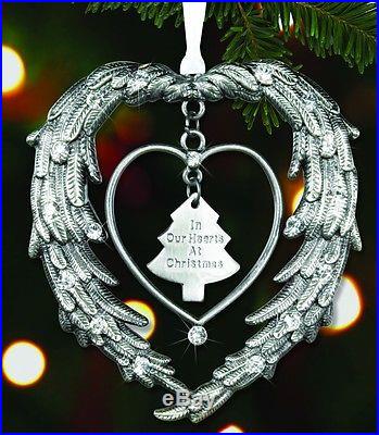 Bereavement Sympathy Remembrance Angel Wings Ornament #2475