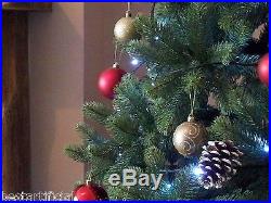 Best Artificial Premium 6ft Hinged Christmas Tree Indoor Realistic 100% PE Tips