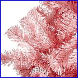 Best Choice Products 6ft Artificial Christmas Tree Festive Holiday Pink Gorgeous