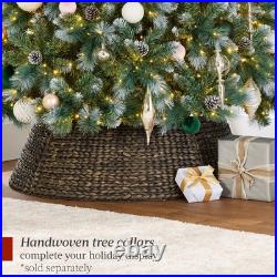 Best Choice Products 6ft Pre-Lit Frosted Scotch Pine Christmas Tree with 946