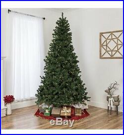 Best Choice Products 7.5ft Pre-lit Spruce Hinged Artificial Christmas Tree with 55