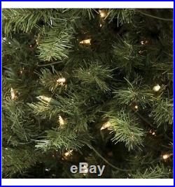 Best Choice Products 7.5ft Pre-lit Spruce Hinged Artificial Christmas Tree with 55