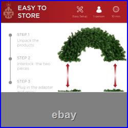 Best Choice Products Pre-Lit Artificial Fir Wreath LED Lights Plug-In PVC Tips Best Choice Products Pre-Lit Artificial Fir Wreath LED Lights Plug-In PVC Tips