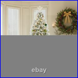 Best Choice Products Pre-Lit Flocked Cedar Cypress Tree Twinkling Lights Best Choice Products Pre-Lit Flocked Cedar Cypress Tree Twinkling Lights