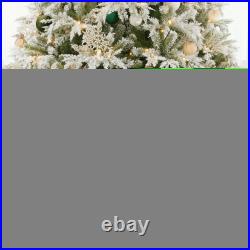 Best Choice Products Pre-Lit Flocked Cedar Cypress Tree Twinkling Lights Best Choice Products Pre-Lit Flocked Cedar Cypress Tree Twinkling Lights