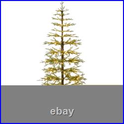 Best Choice Products Pre-Lit Sparse Tree 2-in-1 LED Lights Cordless Connection