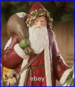 Bethany Lowe Christmas Traditional Father Christmas with Tree 19 NEW