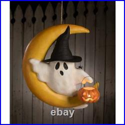 Bethany Lowe Halloween Ghoulish Moon Paper Mache TJ3311