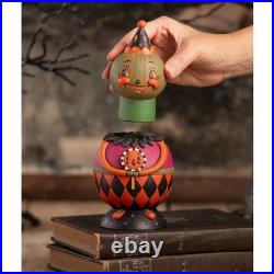 Bethany Lowe Halloween Jackie Green-O-Ween Spooks Jar JP4029 Bethany Lowe Halloween Jackie Green-O-Ween Spooks Jar JP4029