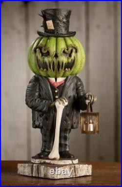 Bethany Lowe Halloween Large 12 PUMPKIN HEAD HYDE Figurine NEW TD3146