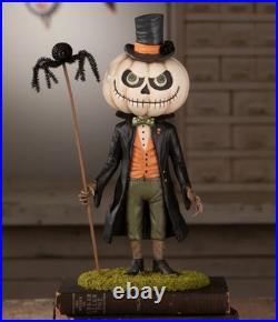 Bethany Lowe Halloween Mr. Gourdy’s Night Out Figurine- 13”H-New for 2026