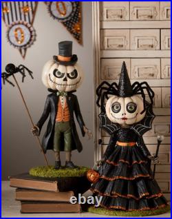 Bethany Lowe Halloween Mr. Gourdy's Night Out Figurine- 13''H-New for 2026