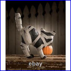 Bethany Lowe Mummy Kitty Paper Mache TJ2321