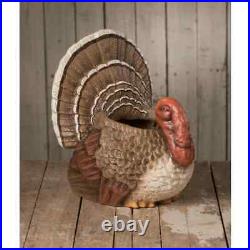 Bethany Lowe Thanksgiving Fall Turkey Bucket TD1215 Free Shipping