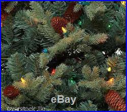 Bethlehem Lights 5' Blue Spruce Pinecone Pre-Lit Christmas Tree CLEAR H203438