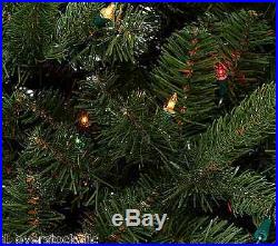 Bethlehem Lights 7.5′ Virginia Pine Pre-Lit Christmas Tree CLEAR Lights H203332