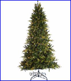 Bethlehem Lights 9′ Prelit Noble Spruce Christmas Tree with MultiFunctions H209271
