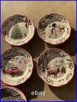 Better Homes & Gardens 12 piece Dish set Heritage Collection Christmas Dishes