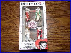Betty Boop 5 Piece Christmas Ornament Set